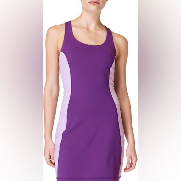 SWEATY BEATTY Power Workout Colorblock Performance Dress - Picture 6 of 8
